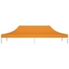 Proginės palapinės stogas, oranžinės spalvos, 6x3m, 270 g/m²