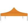 Proginės palapinės stogas, oranžinės spalvos, 4x3m, 270 g/m²