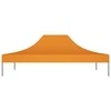 Proginės palapinės stogas, oranžinės spalvos, 4x3m, 270 g/m²