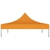 Proginės palapinės stogas, oranžinės spalvos, 3x3m, 270 g/m²