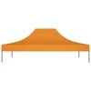 Proginės palapinės stogas, oranžinės spalvos, 4,5x3m, 270 g/m²