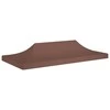 Proginės palapinės stogas, rudos spalvos, 6x3m, 270 g/m²