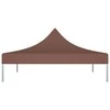 Proginės palapinės stogas, rudos spalvos, 2x2m, 270 g/m²