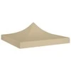 Proginės palapinės stogas, smėlio spalvos, 3x3m, 270 g/m²