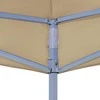 Proginės palapinės stogas, smėlio spalvos, 6x3m, 270 g/m²