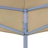 Proginės palapinės stogas, smėlio spalvos, 4,5x3m, 270 g/m²