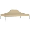 Proginės palapinės stogas, smėlio spalvos, 4,5x3m, 270 g/m²