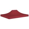 Proginės palapinės stogas, tamsiai raudonas, 4x3m, 270 g/m²