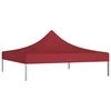 Proginės palapinės stogas, tamsiai raudonas, 3x3m, 270 g/m²