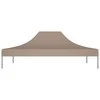 Proginės palapinės stogas, taupe spalvos, 4,5x3m, 270 g/m²