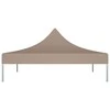 Proginės palapinės stogas, taupe spalvos, 2x2m, 270 g/m²