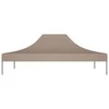 Proginės palapinės stogas, taupe spalvos, 4x3m, 270 g/m²