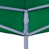Proginės palapinės stogas, žalios spalvos, 4.1 x 2.8m, 270 g/m²