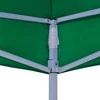 Proginės palapinės stogas, žalios spalvos, 4.1 x 2.8m, 270 g/m²