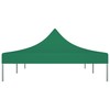 Proginės palapinės stogas, žalios spalvos, 6x3m, 270 g/m²