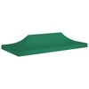 Proginės palapinės stogas, žalios spalvos, 6x3m, 270 g/m²