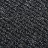 Purvą sugeriantis kilimas-takelis, antracito spalvos, 100x400cm