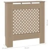 Radiatoriaus uždangalas, 78cm, MDF