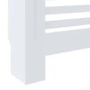 Radiatoriaus uždangalas, baltos spalvos, 78cm, MDF