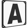Raidės jojimo aikštelei, 12vnt., plienas
