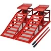 Rampos automobiliui, 2vnt., raudonos spalvos, plienas