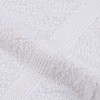 Rankšluostis Dušo rankšluosčiai, FROGN, 4 vnt., balti, 70x140 cm, 360 g/m²