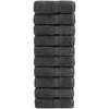 Rankšluostis Rankšluosčiai SOLUND, 10vnt., antracito, 30x30cm, 600g/m²