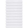 Rankšluostis Rankšluosčiai, FROGN, 10 vnt., balti, 100x200 cm, 360 g/m²