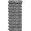 Rankšluostis Rankšluosčiai rankoms SOLUND, 10vnt. pilki 50x100cm 600g/m²