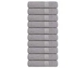 Rankšluostis Rankšluosčiai, FROGN, 10 vnt., pilki, 50x100 cm, 360 g/m²