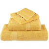 Rankšluostis Rankšluosčių rinkinys SOLUND, 12vnt., auksiniai, 600g/m²