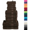 Rankšluostis Rankšluosčių rinkinys SOLUND, 12vnt., rudi, 600g/m²