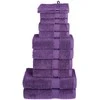 Rankšluostis Rankšluosčių rinkinys SOLUND, 12vnt., violetiniai, 600g/m²