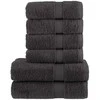Rankšluostis Rankšluosčių rinkinys SOLUND, 6vnt., antracito, 600g/m²