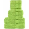 Rankšluostis Rankšluosčių rinkinys SOLUND, 8vnt., obuolio žali, 600g/m²