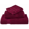 Rankšluostis Rankšluosčių rinkinys SOLUND, 8vnt., tamsiai raudoni, 600g/m²