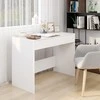 Rašomasis stalas, baltas, 101x50x76,5cm, apdirbta mediena