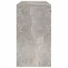 Rašomasis stalas, betono pilkas, 100x40x73cm, mediena