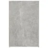 Rašomasis stalas, betono pilkas, 100x49x75cm, apdirbta mediena