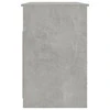 Rašomasis stalas, betono pilkas, 102x50x76cm, mediena