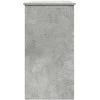 Rašomasis stalas, betono pilkos spalvos, 80x40x75cm, MDP