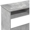 Rašomasis stalas, betono pilkos spalvos, 80x40x75cm, MDP