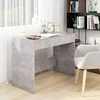 Rašomasis stalas, betono, 101x50x76,5cm, apdirbta mediena