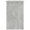 Rašomasis stalas, pilkos spalvos, 100x50x76cm, apdirbta mediena