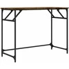 Rašomasis stalas, dūminio ąžuolo, 100x45x76cm, mediena/plienas