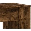 Rašomasis stalas, dūminio ąžuolo, 140x50x75cm, apdirbta mediena