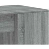 Rašomasis stalas, pilkas ąžuolo, 102x50x75cm, apdirbta mediena