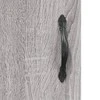 Rašomasis stalas, pilkas ąžuolo, 140x50x75cm, apdirbta mediena