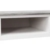 Rašomasis stalas, pilkos spalvos, 110x45x76 cm, mediena