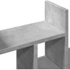 Darbo stalo organizatorius Betono pilka 34,5 x 15,5 x 35,5 cm